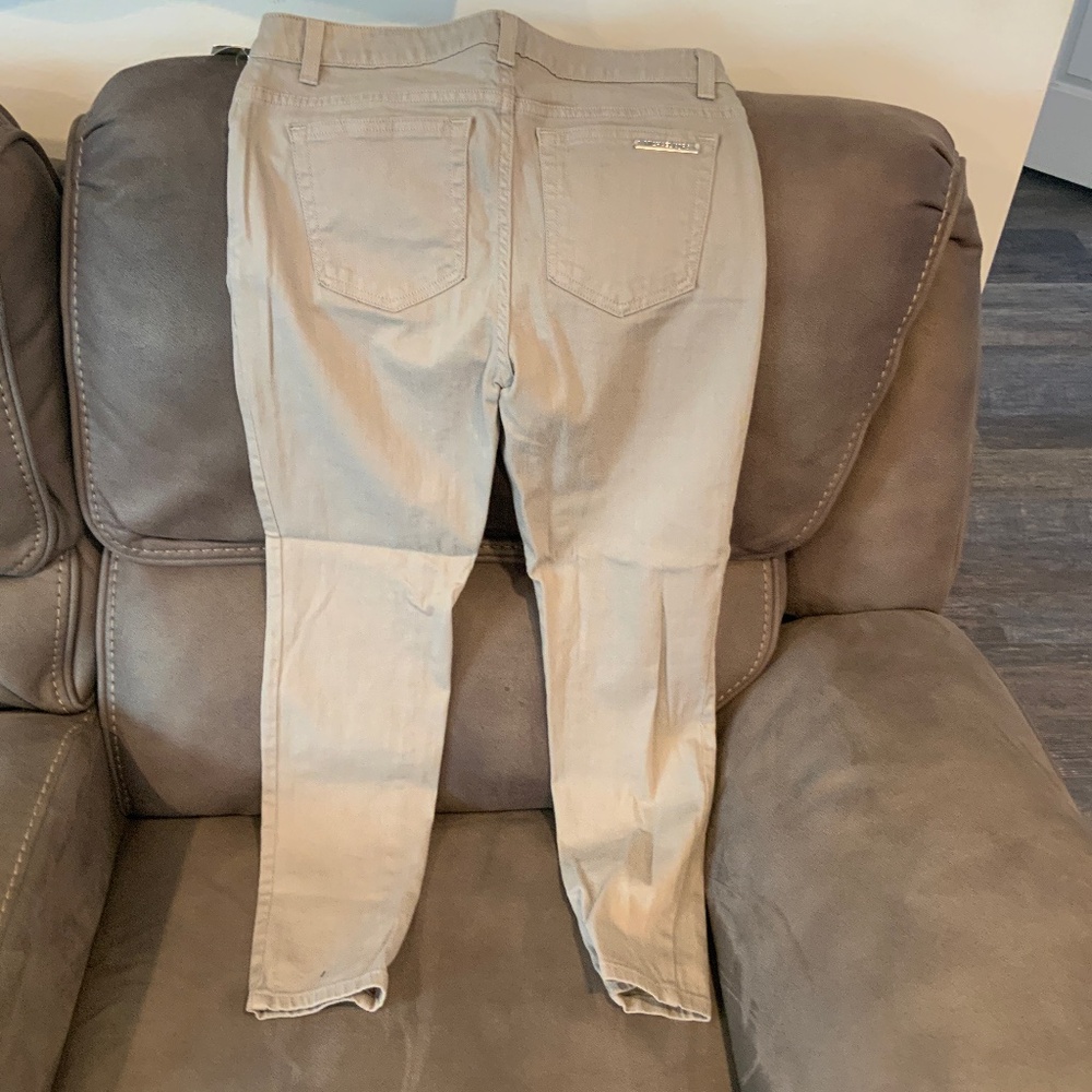 NWT Michael Kors Skinny Jeans Sz 2 Gray - Picture 7 of 7
